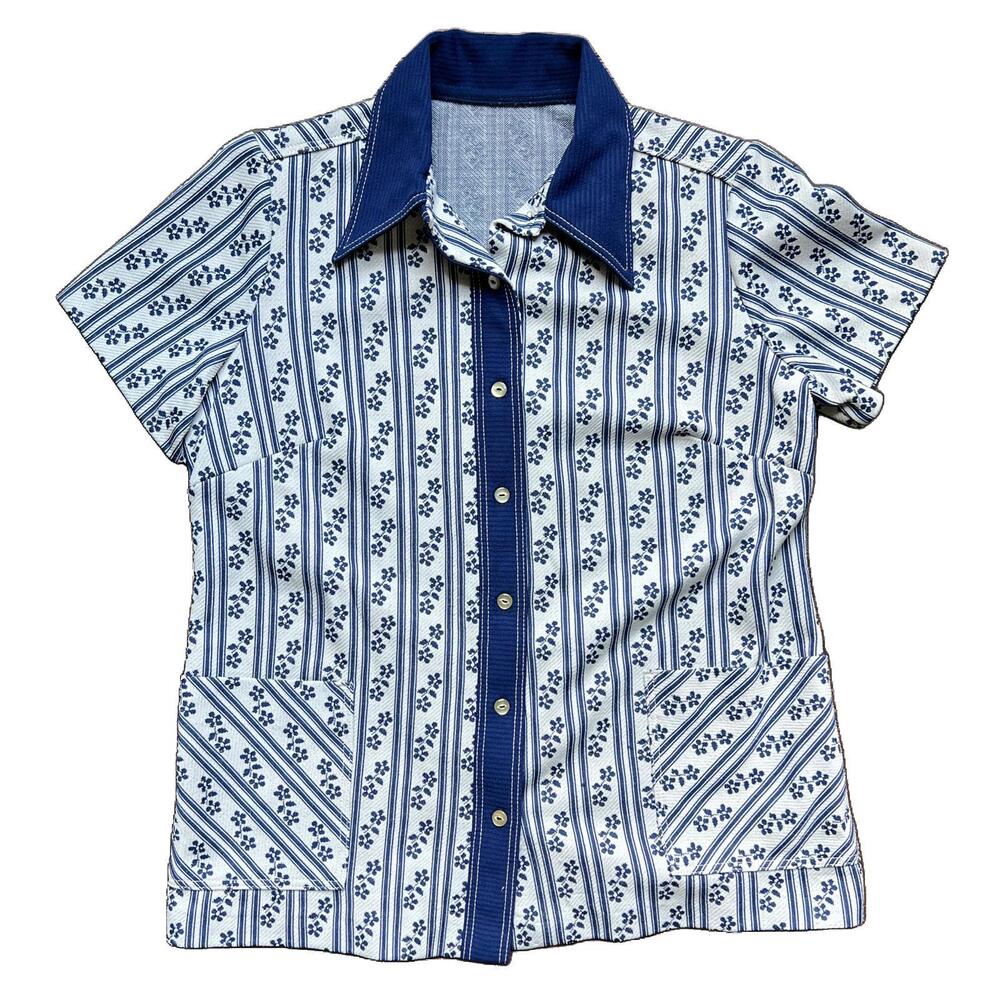 1970's Western Daydream Cottagecore Blouse